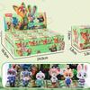 Neues 12er Set Niedliche Zootopia Blind Box Cartoon Nick Judy Charaktere Figuren Spielzeug Puppen für Fans Kinder Geburtstag Weihnachtsgeschenke