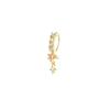 1Pc Inlaid With Stone Nose Ring Adjustable Piercing Nose Ring Cartilage Ring Jewelry
