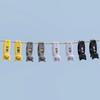 6 /Bag Cartoon Cute Cat Clip Food Seal Clip Note Memo Clip Multi-functional Compact Clothpin For Portable Snack Storage Bag Clip