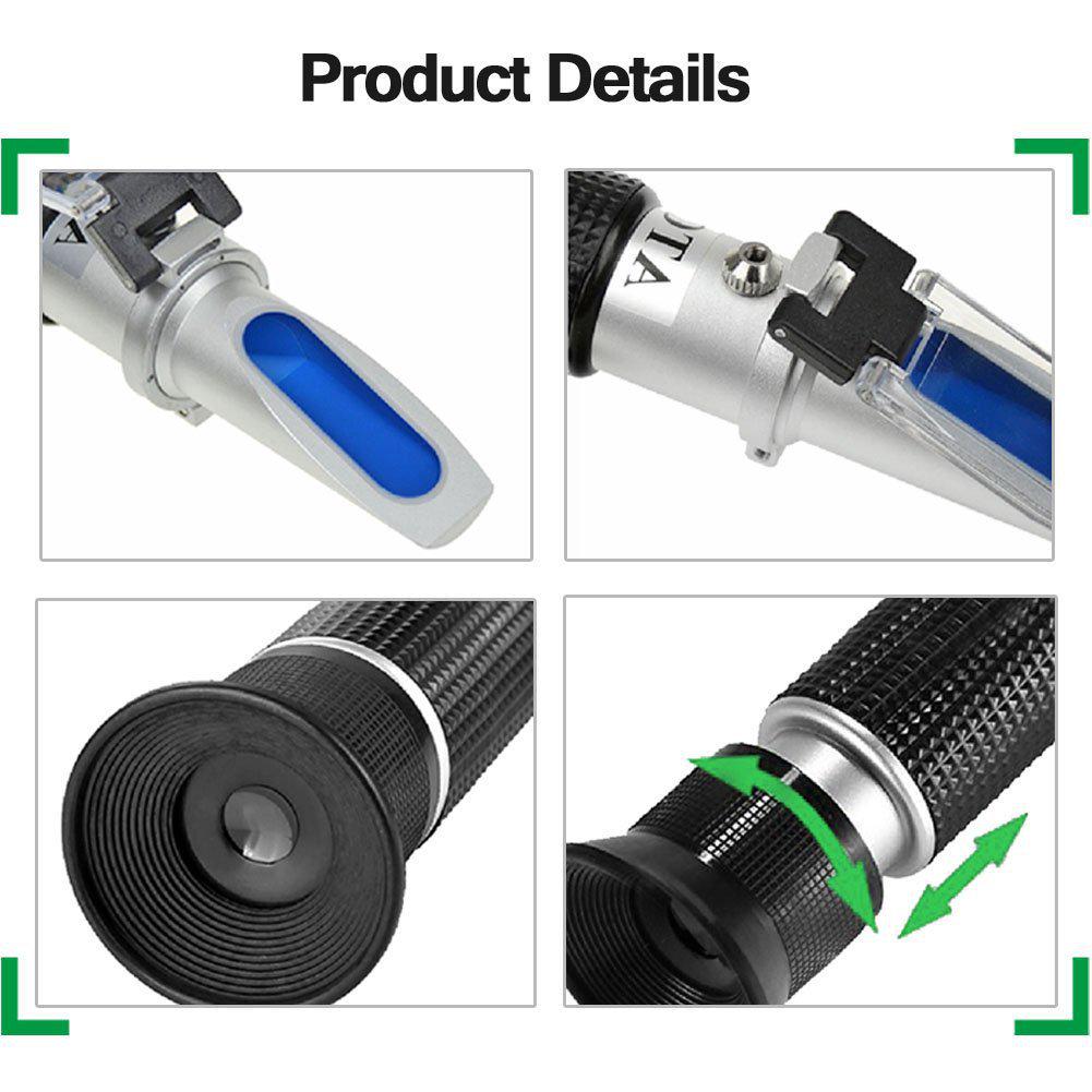 Honey Refractometer Moisture Tester 58-90% Range with ATC