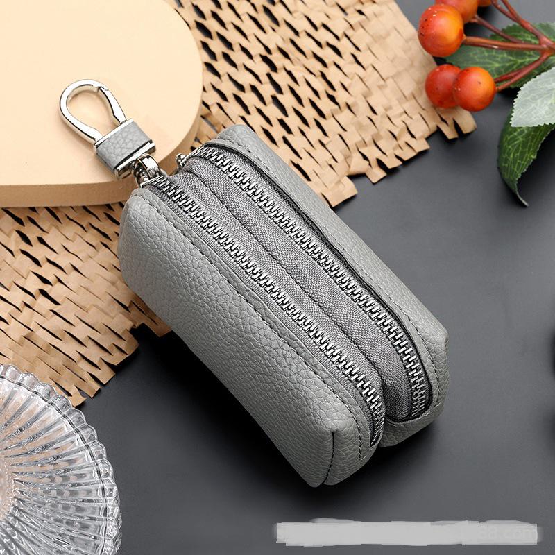 Double-Layer Multifunctional Key & Coin Purse for Men & Women - Large Capacity Card & Car Key Holder