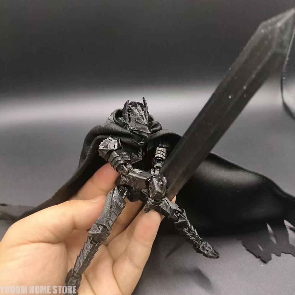 3D-gedruckte Berserk Guts' Rüstung Mehrgelenkige Bewegliche Figur für Heimaccessoires Schreibtischdekoration Cooles Jungen Geschenk