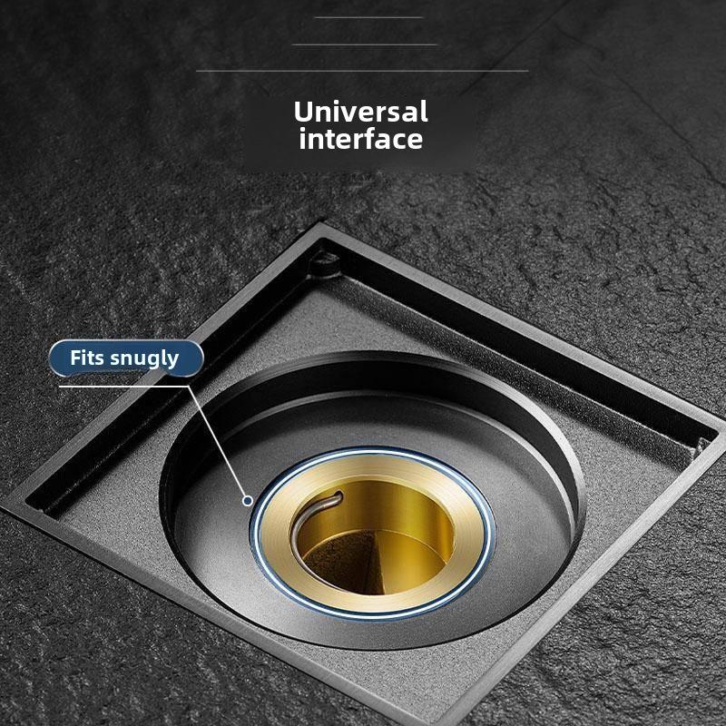 Universal All-Copper Deodorizing Floor Drain Core - Odor & Insect Resistant for Shower & Toilet Sewer Systems