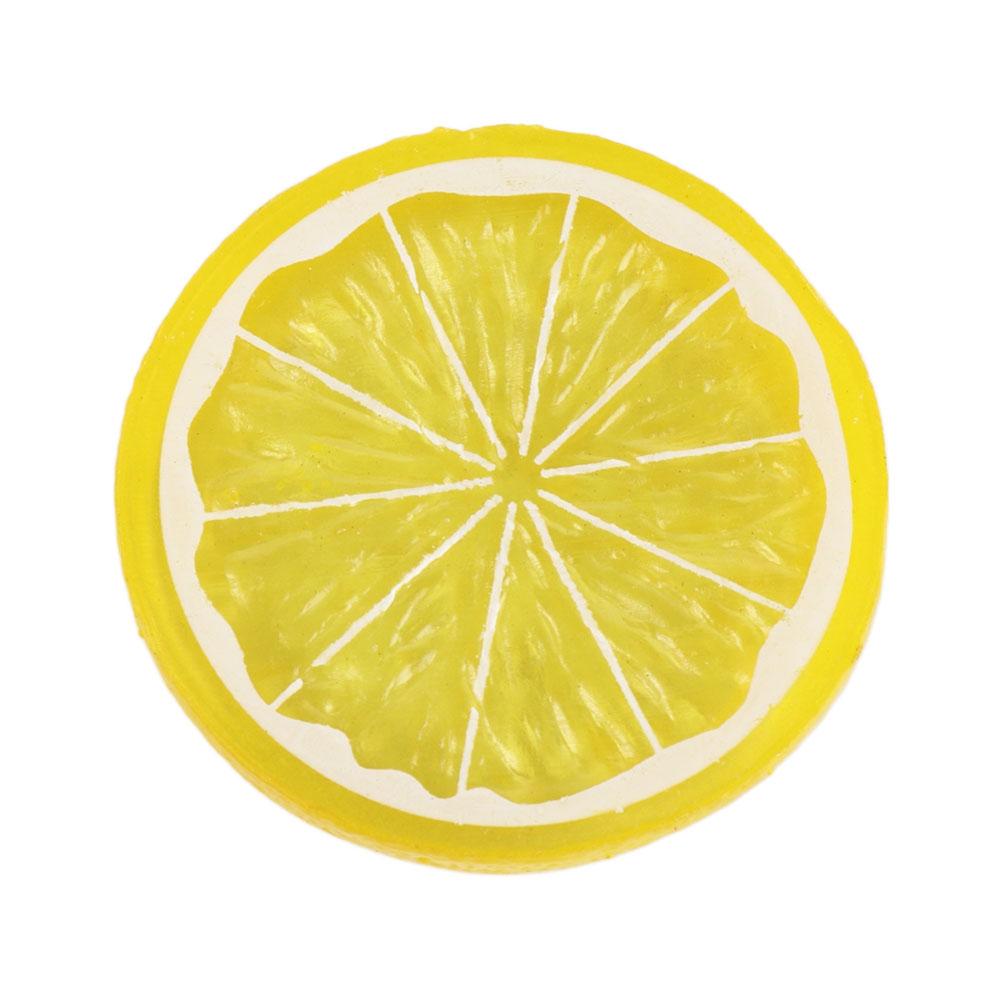 Photography Props Fake Lemon Block Party Decoration Kitchen Decor Fake Limes Chips Simulation Fruit Artificial Lemon Slice