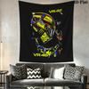 Rossi Halo Wandteppich Ästhetischer Wandbehang Bedruckter Stoffdecke Dekorative Wandteppiche für Schlafzimmer Wohnzimmer Heimdekoration