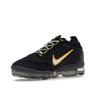 Nike Air VaporMax 2021 Flyknit Black University Gold Men Sneakers Dark-Grey White DH4086-001