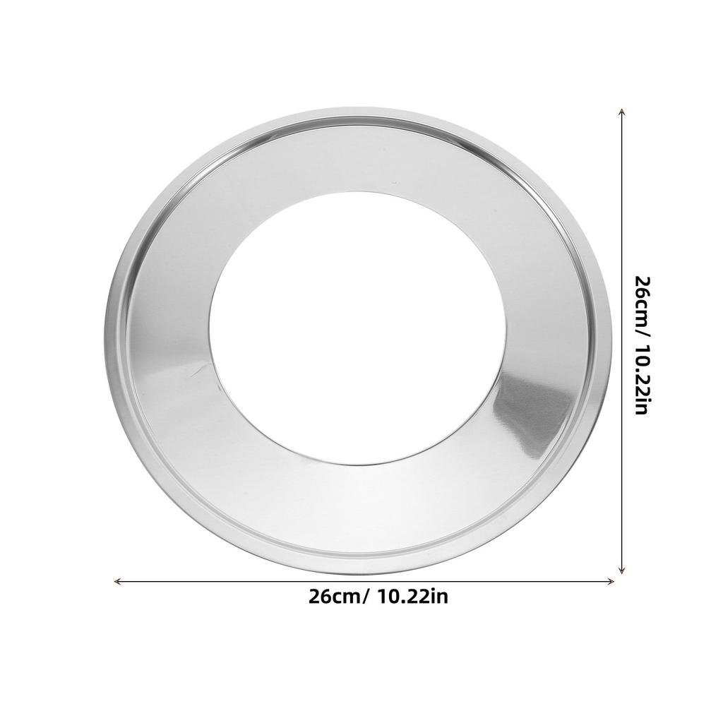Anel de Vapor Universal de Aço Inoxidável de 9,5 cm para Panelas e Woks Cesta de Vaporizador Multicamada Inserto Rack de Cozinha para Dim Sum