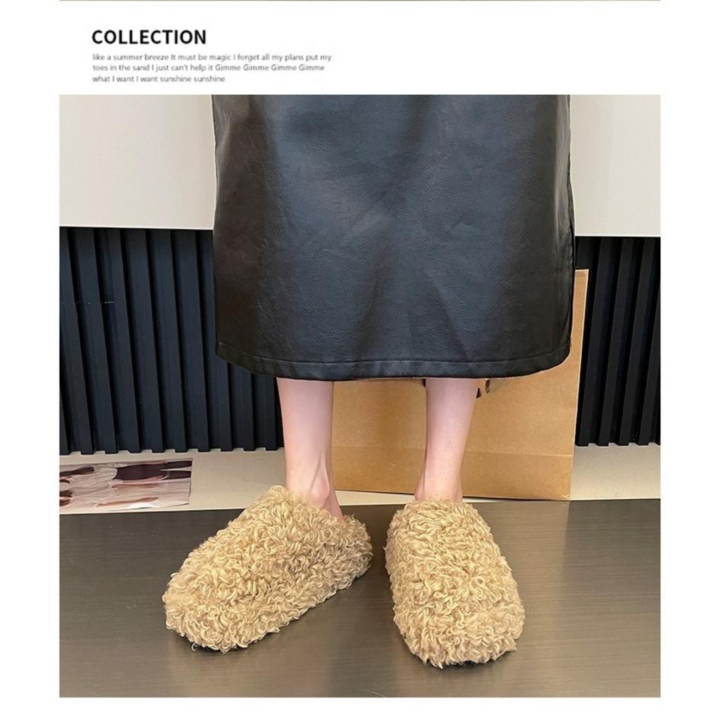 Skor med tjock sula, Skor i lockigt ulltyg, Ulltofflor, Damskor, Ytterskor, Sockerkaksskor, Tåskor, Halvtofflor