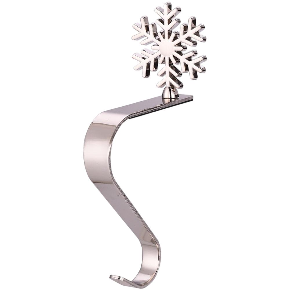 Metal B Type Vintage Christmas Hooks for Stockings Hanging Decor Strong Iron Material with High Weight Capacity