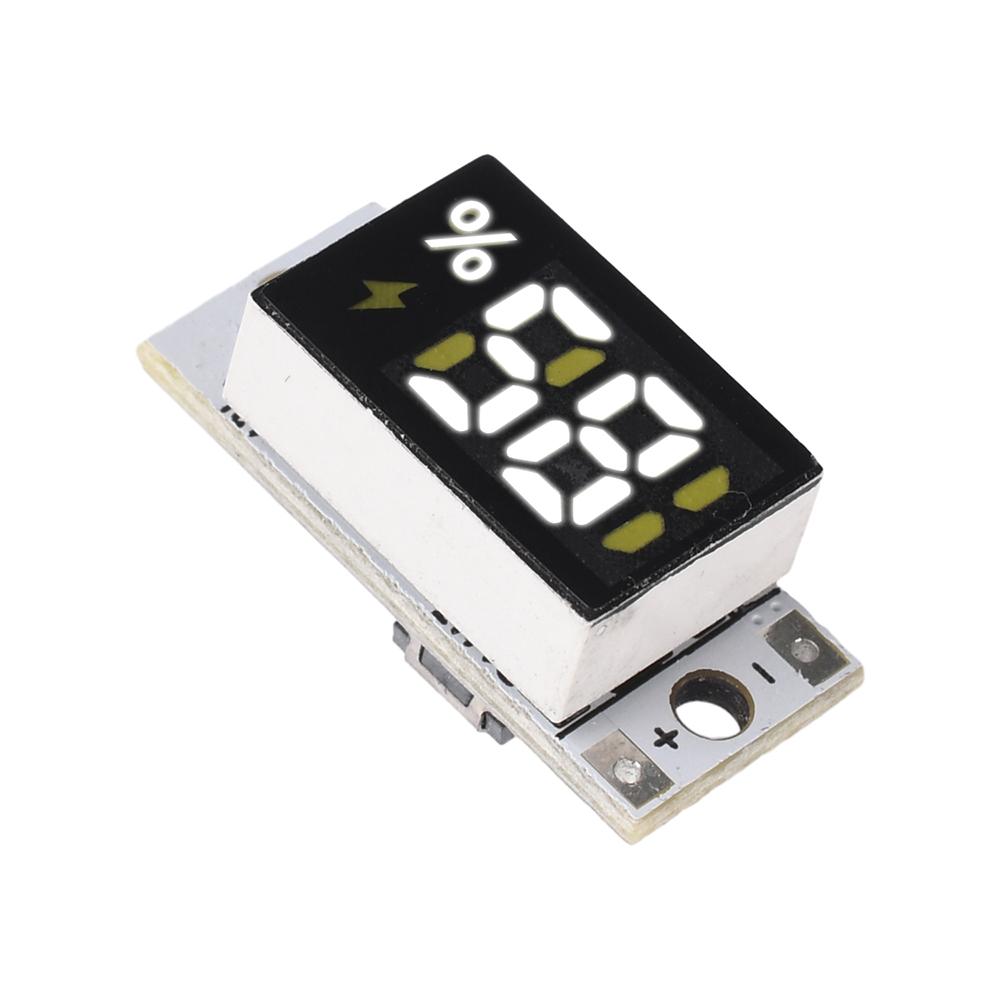 1S-4S Li-ion Lipo Lithium Battery Level Indicator Tester LED Digital Display Meter Module Battery Capacity Meter