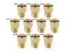 POSH 715900-10 Motorcycle Goods Main Jet Set 10 Oversized Main Jet Set KEIHIN Round Size (6X8)