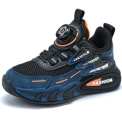 Lekkie / Wygodne buty sportowe dla chłopców z oddychającą siateczką, z obrotowym zapięciem, dla dzieci