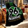 Custom Name Personalized Hannover 96 Football Print Blanket, Home Decor, Bedroom, Sofa, Camping, Couch, Gifts for Birthday ChristmasEnthusiasts