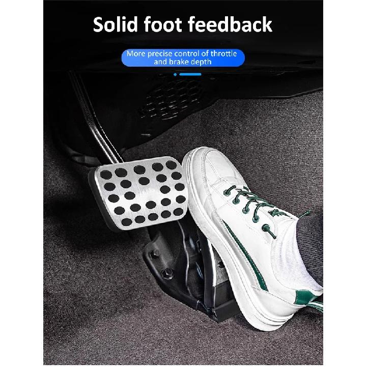 Car Foot Pedals for Land Rover Range Rover Sport L494 2013~2022 No Drilling Rest Accelerator Cover Alloy Tray Interior Acessorie
