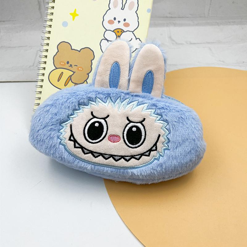 

Large Capacity Multifunctional Pencil Case Cartoon Labubu Stationery Bag Cute Doll Stationery Storage Bag Pen Bag Gifts