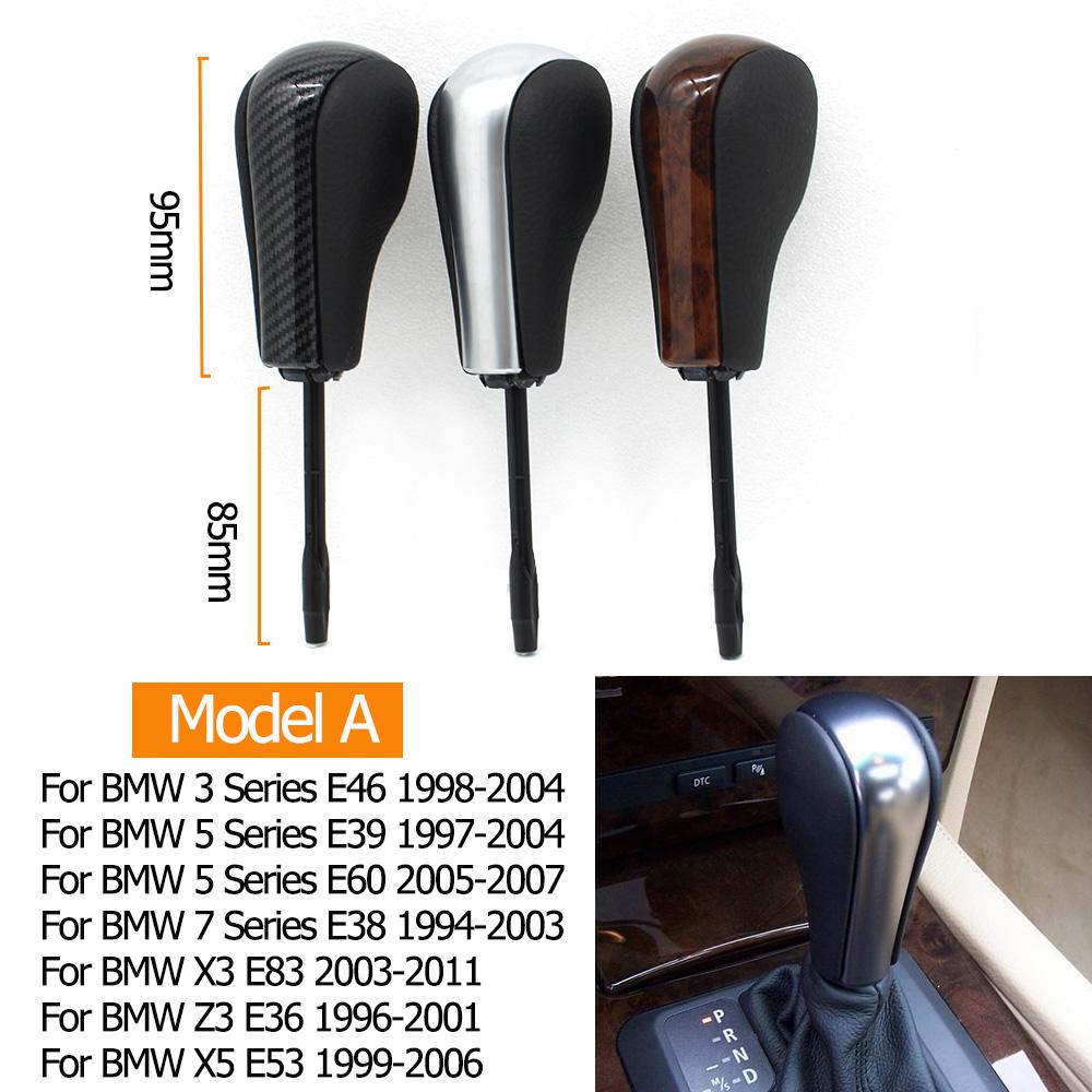 Auto-Schaltknauf Hebel Schalthebel Stick für BMW 1 3 5 7 X1 X3 X5 Z3 Z4 Serie E46 E39 E36 E53 E60 E83 E84 E85 E86 E87 E89 E90