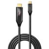 Câble Adaptateur USB Type C vers HDMI - LINDY - 8K60 - 3m - HDMI 2.1 - Connecteur plaqué or