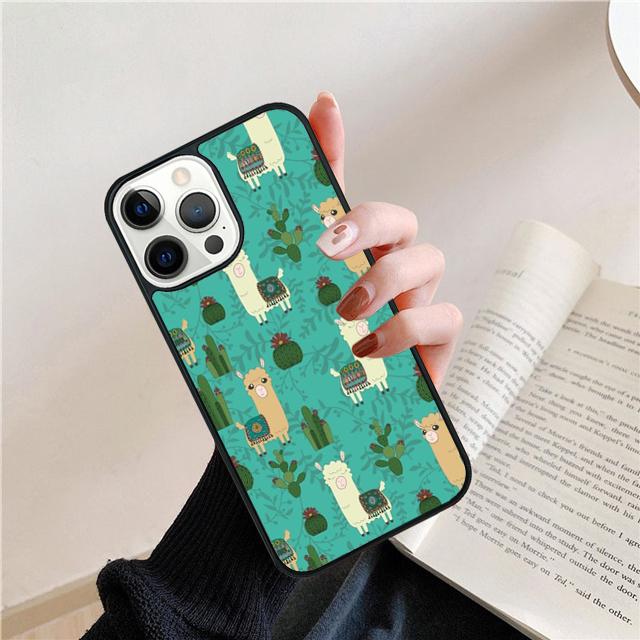 

lama Alpaca Lama Animal Cute Coque Shell For iPhone 17 Air 15 16 14 13 12 Pro Max 11 Pro Max Plus Phone Case Cover iPhone 13pro