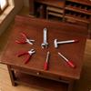 6 Pieces 1:12 Scale Dollhouse Tools Realistic for Diorama Creators