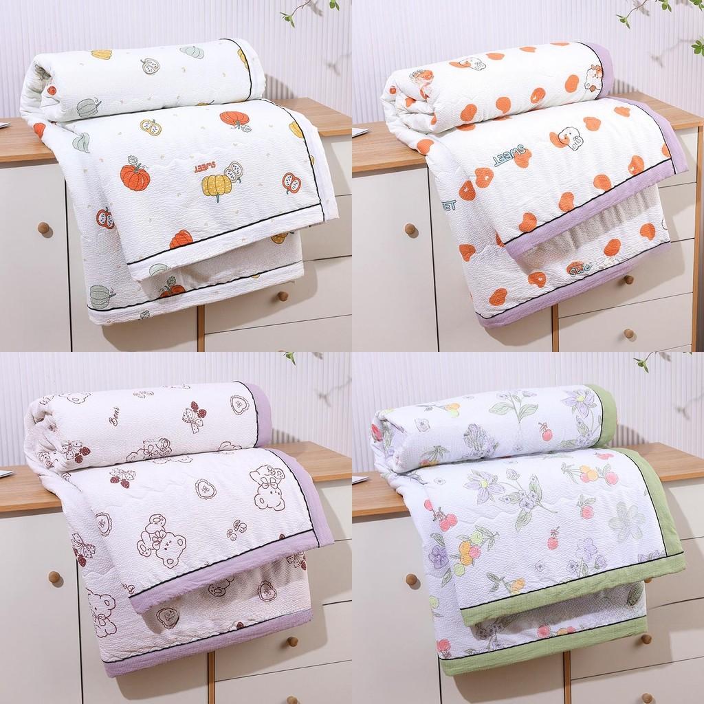 Cotton Summer Bubble Duvet Breathable Material Ecofriendly Filling Student For