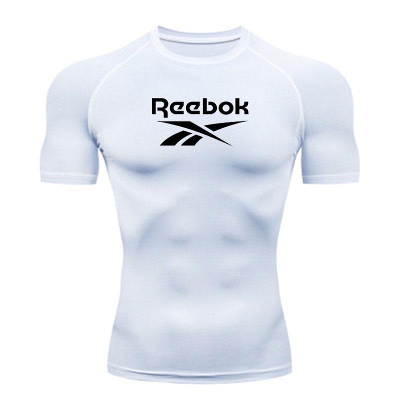 Men's Breathable Compression Workout Tight Shirts, Quick Dry