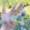 Smeru Elemental Eye of God Merchandise Keychain Pendant Small Pendant for Car Keys Bag Decoration Birthday Gift School Festival Anime Accessories
