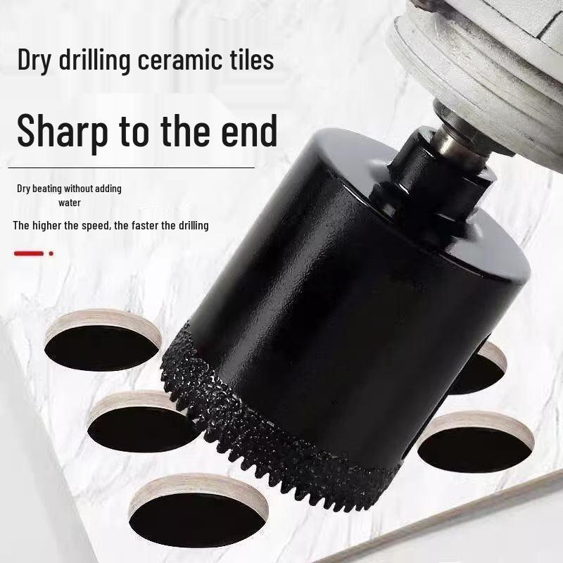 Diamond Brazed Angle Grinder Hole Opener for Ceramic, Vitrified Tiles, and Stone