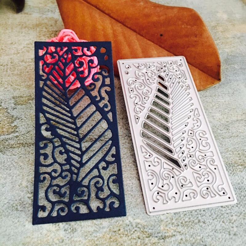 

Листова рамка Різання металу Штампи трафарети Штампи Вирізані для скрапбукінгу альбому DIY Тиснення паперової картки