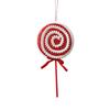 Red & White Lollipop Christmas Tree Ornaments