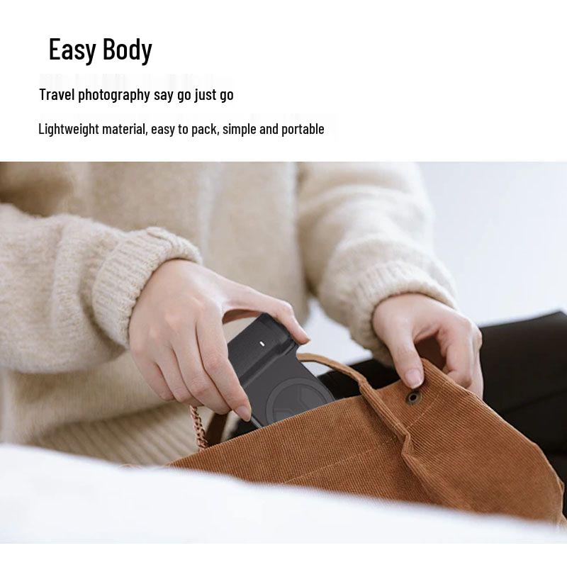 Magsafe Bluetooth Photo Grip: Magnetic Mount & Wireless Remote Control