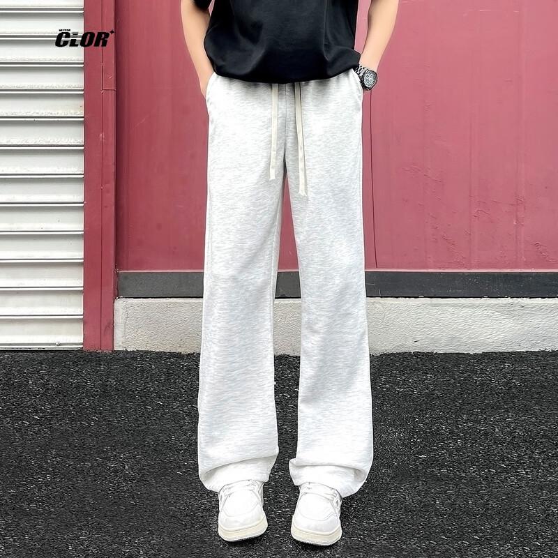 CLOR Men's American Style Flared Wide-Leg Pants CL70