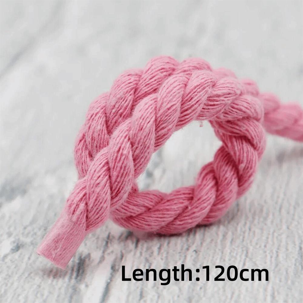 2 PAR Högkvalitativa Tjocka Repskosnören Runda Kraftiga Skosnören Dam Herr Sneakers