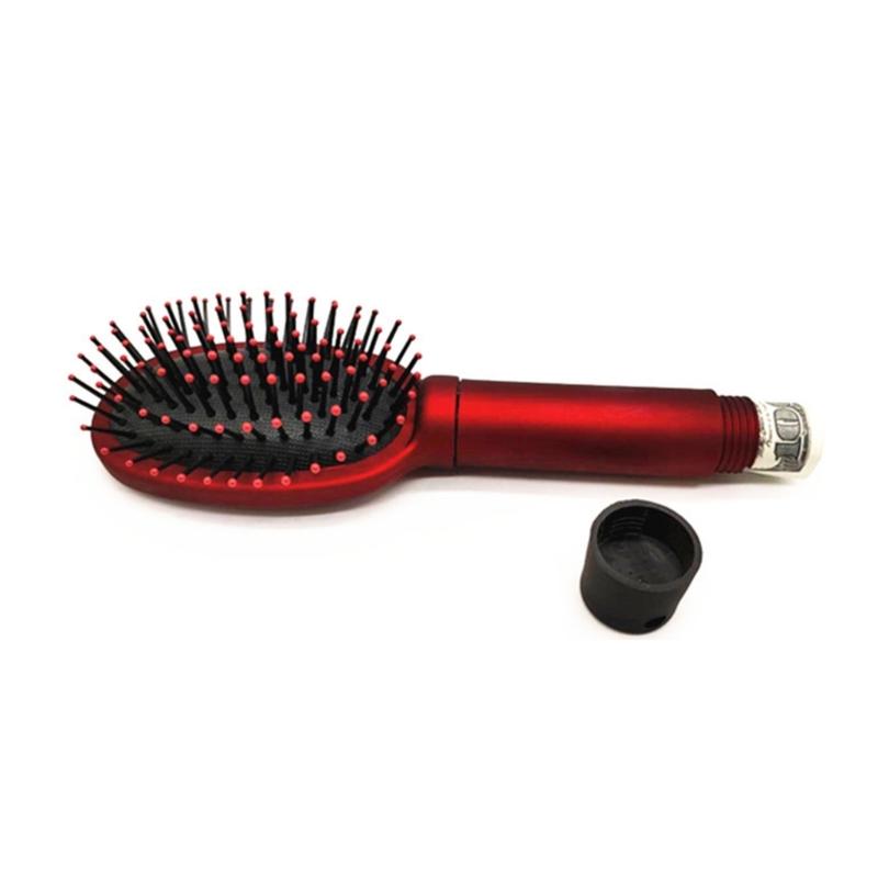 Portable Hidden Compartment Secure Travel Hair Brush Diversion Safe Hair Comb to Hide Money Versatile Storage Tool