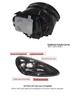 LED Matrix Laser Headlights for 2011-2014 Porsche Cayenne 958.1 Modification
