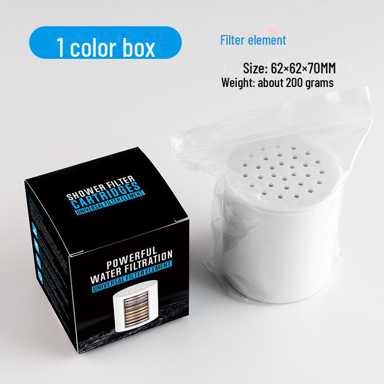 15vrstvý sprchový filtr pro čištění vody v domácnosti a odstraňování chlóru