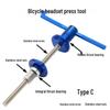 Bicycle Headset and Bottom Bracket Press-in Tool for Road and Mountain Bikes