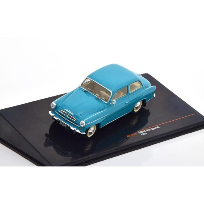 Voiture Jouet - IXO MODELS - Skoda 440 Spartak 1955 - Turquoise - Métal