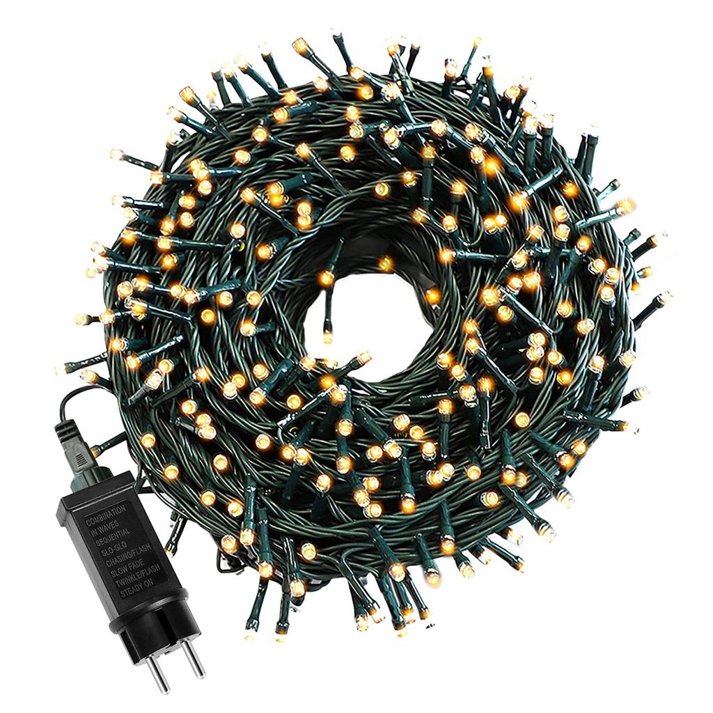 High Bright Twinkle Star LED String Fairy Lights Waterproof 220V 110V Garden Wedding Christmas Outdoor Patio Garland Decoration