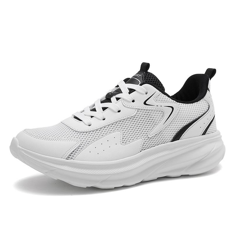 Foreign trade large size 48 men's shoes 2025 summer new versatile breathable men's shoes student flat sports casual net shoes men