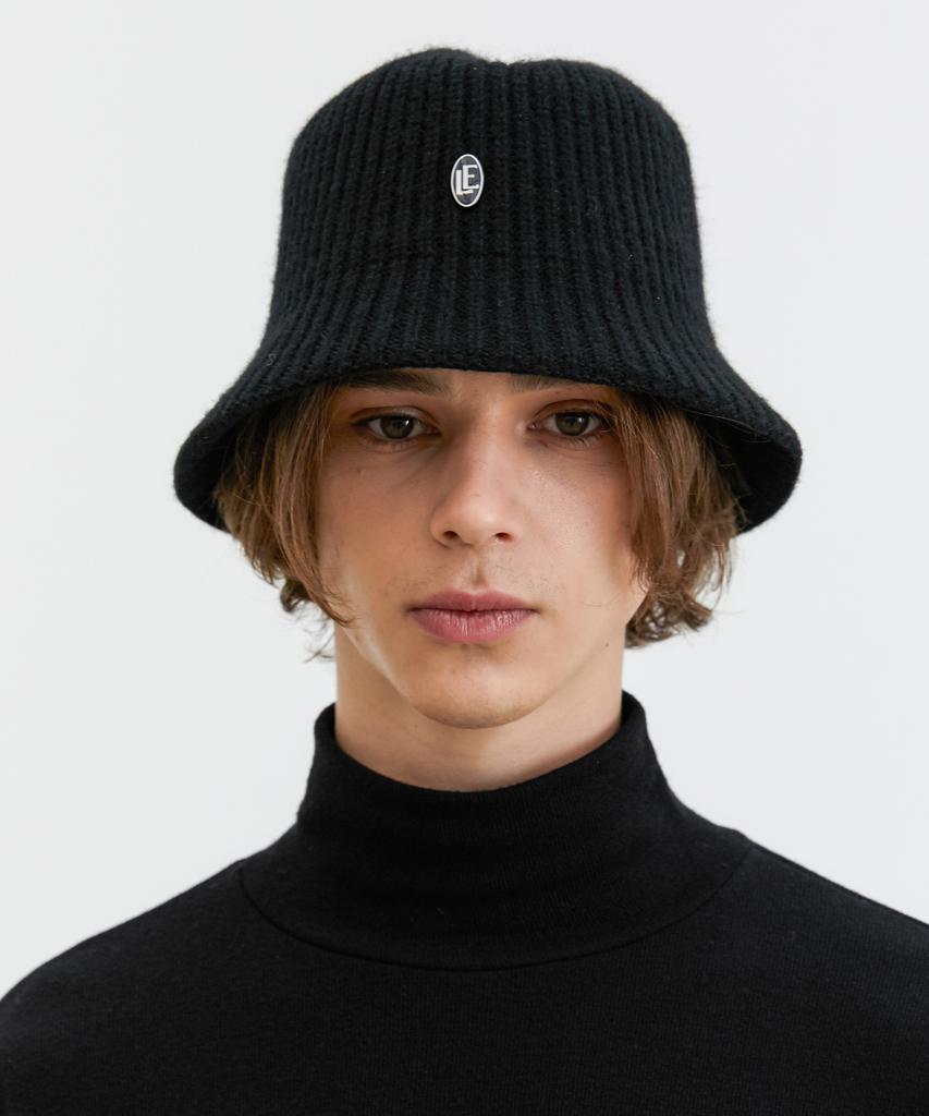 TRIP LE SENS Le Logo Winter Bucket Hat_Black