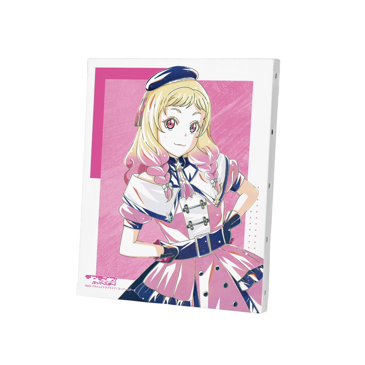 Love Original Natsumi Onizuka Ani Art F3 Canvas Board Live! Superstar!! Illustration Superstar!! ver.