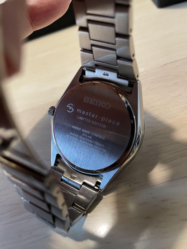 [USED] Limited Edition SEIKO x Masterpiece Collaboration Watch, Silver