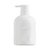 Shampoo Dispenser Bottle Plastic 500ml Large Capacity Home Decoration with Pump for Bathroom White