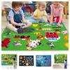 Educational Felt Wall Stickers For Children's Diy Crafts Enhance Intellectual Development Non-woven Material