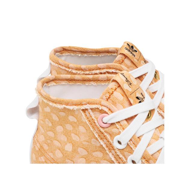Adidas Disney Nizza Platform Mid Sneakers GZ1657 Orange