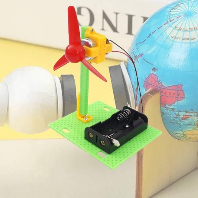 Grund- und Mittelschüler Bastel-Kunststoff-Elektrolüfter Wissenschaftsexperiment Materialpaket Großhandel Se-22 Farbe