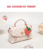 Mini Lemon-Shaped Fruit Charm Coin Purse & Key Holder – Cute Multifunctional Earphone Bag Wallet