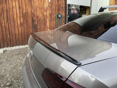 Spoiler (Sunplex, schwarz, für EU) (115,8 cm * 6,3 cm) fürVolkswagen Passat B7 2012-2015