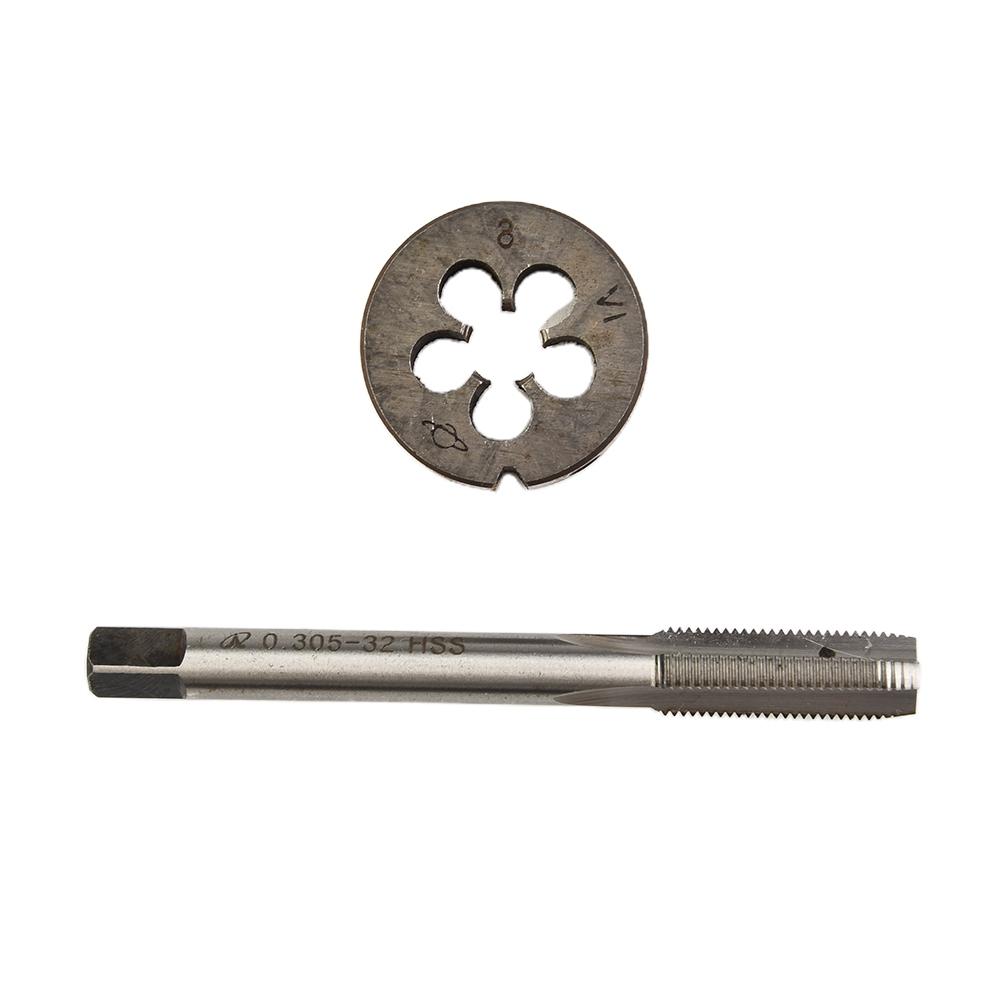 8V1-32 Tap 8V1-32 Die Right Hand Straight Groove Tap & Die