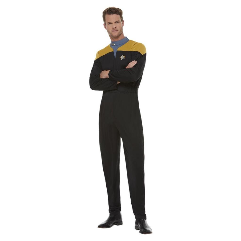 Star Trek Voyager Mens Operations Uniform Costume Set